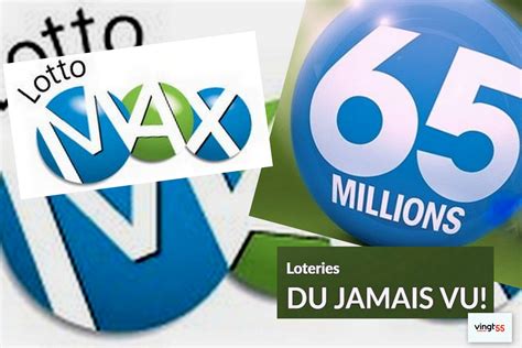 Résultats du Loto Max .
